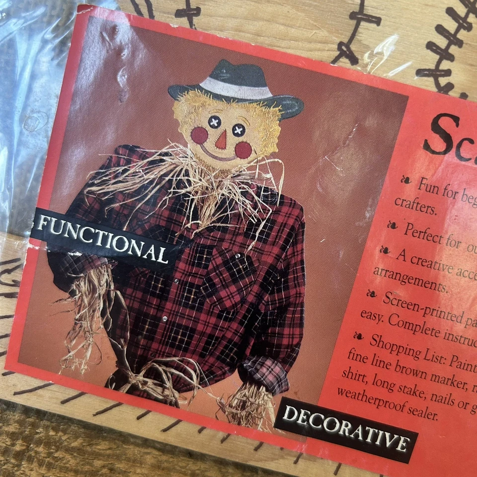 Espantapájaros Artesanal Vintage Nogal Hueco Kit 17 x 12 Nuevo Foto 3 de 4