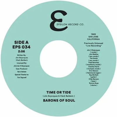 Barons Of Soul - Time Or Tide / I Loved And I (Vinyl 7'' - 2025 - UK - Original)