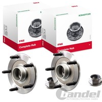2X FAG RADLAGER-SATZ Hinten Passend FÜR Ford Transit Links+Rechts | 713 6786 60