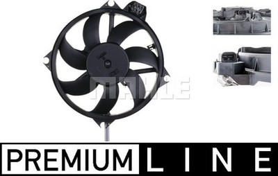 MAHLE CFF 370 000P Lüfter, Motorkühlung für RENAULT MEGANE III Coupe (DZ0/1_)