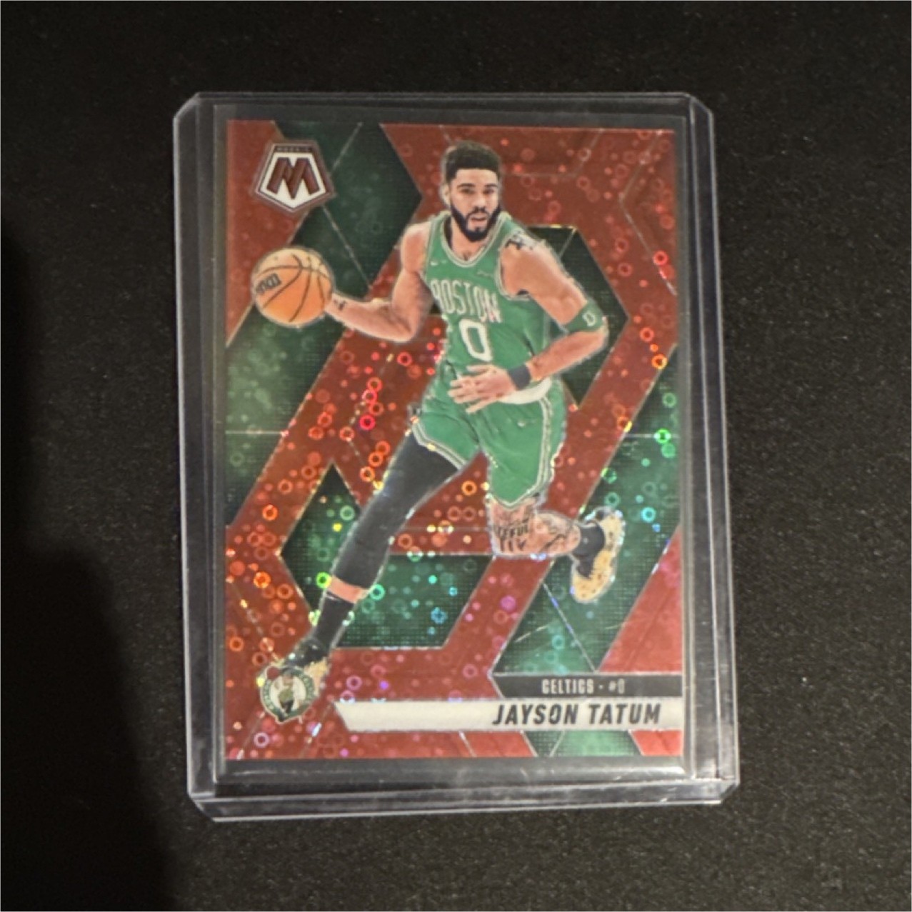 Panini Mosaic Red Disco Jayson Tatum #188 /99 Celtics 2024-25