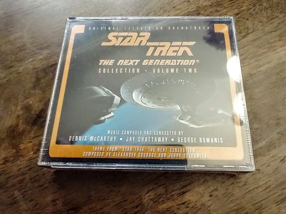 STAR TREK TNG SOUNDTRACK (3 CDs) LA-LA LAND RECORDS - Image 2 of 4