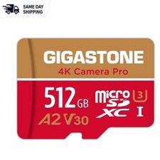 512GB Micro SD Card - Perfect for GoPro  Action Cams  5- Data Support