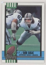 1990 Topps Bob Golic #296 00ah