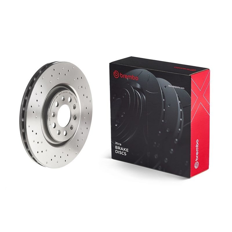 2x Brake Discs Pair Vented fits ALFA ROMEO BRERA 939 2.0D Front 08 to 10 330mm - Image 26