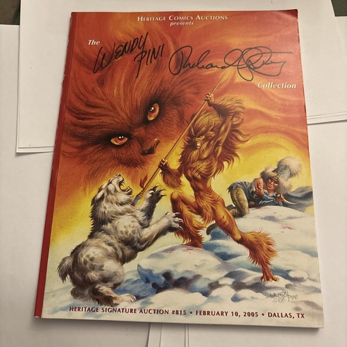 HERITAGE COMICS AUCTIONS THE WENDY PINI COLLECTION CATALOGUE 815 Feb 10 2005 TX