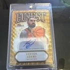 2024-25 Topps Finest Steven Adams Autographs Auto Gold Refractor 17/50 🔥🔥