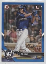 2018 Bowman Draft Blue 124/150 Joe Gray Jr #BD-76 0nr3
