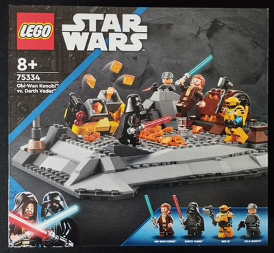 LEGO Star Wars 75334 Obi-Wan Kenobi vs. Darth Vader - Neu und OVP