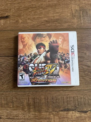 Super Street Fighter IV 3D Edition Nintendo 3DS - CIB Complete Tested Fast Ship!