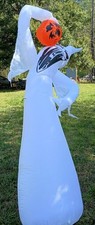 9 Foot Ghost With Pumpkin Housen Solutions Inflatable