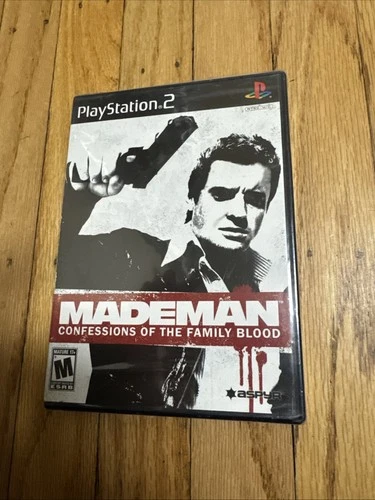 Vtg Playstation 2 PS2 Mademan Confessions Of The Family Blood NEW SEALED Mafia