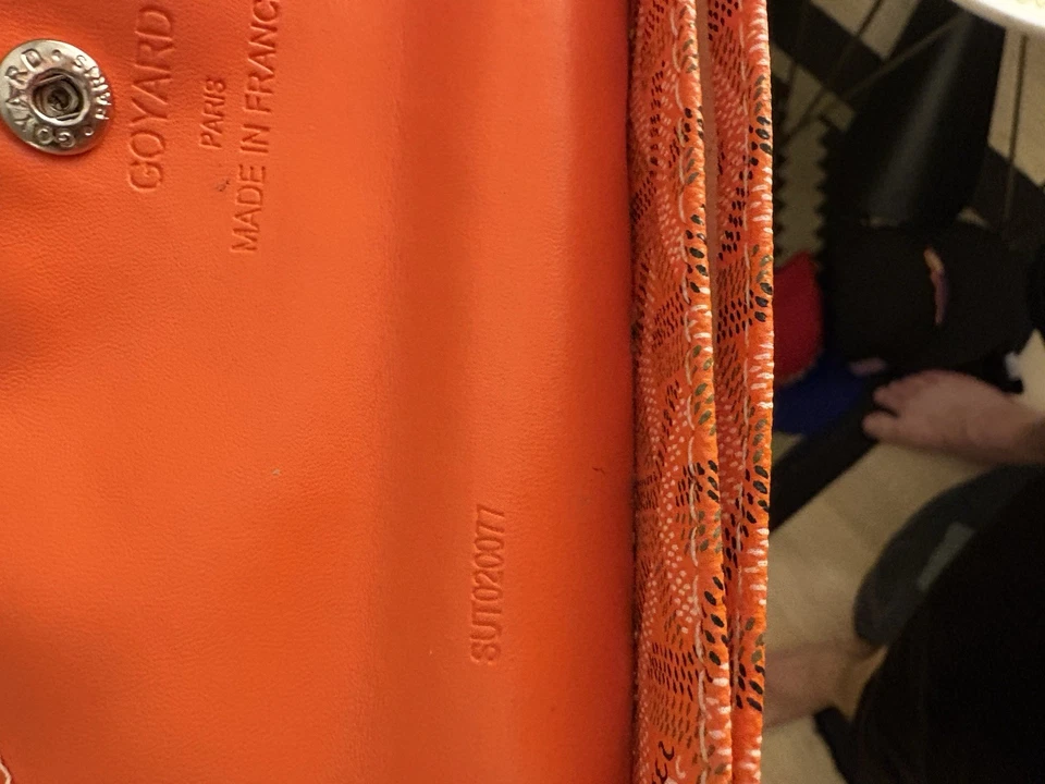 Bolsa Goyard Saint Louis Goyardine PM laranja - Imagem 4 de 4