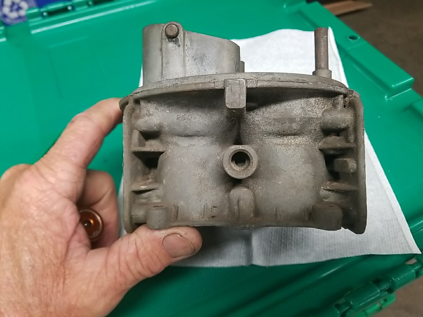 Factory Ford GT 390 Holley 4 BBL Carburetor Main Body LIST 3557 C6OF 9510 N  652