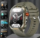 Military Smart Watch for Men(Answer/Make Calls) Rugged Tactical Fitness Tracker
