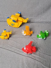Super Wings Transform-A-Bots Bundle Of 5 Good condition Planes