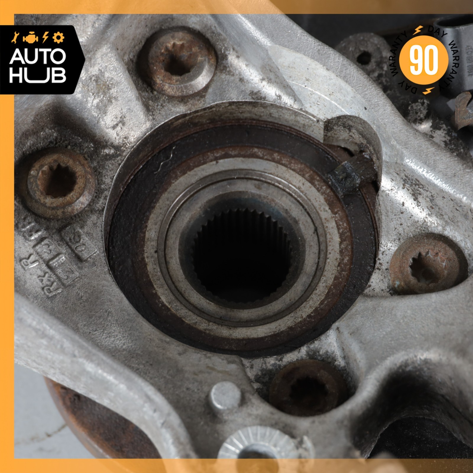 12-18 Bentley Continental GTC Convertible Rear Right Spindle Knuckle Hub OEM 32k