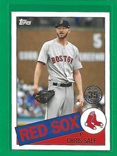 2020 Topps Baseball 1985 Topps 35th Anniversary Chris Sale #85-15 Red Sox