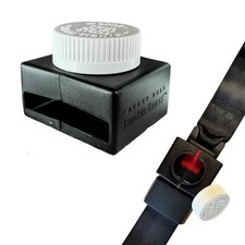 Buckle Guard Seat Belt Button Cover Baby Proof Your Car Black 80126