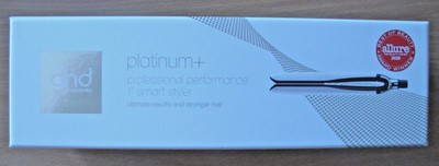 GHD Platinum + Styler Professional 1'' Flat Iron Smart Hair Straightener - White