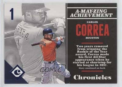 2017 Panini Chronicles Blue 83/399 Carlos Correa #87 2r8