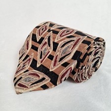 Robert Talbott Studio Tie 100% Silk Hand Sewn Made In USA L58 1/2 W3 7/8