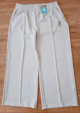ALDI Gear Womens Wide Leg White Bottoms Pants Size XL
