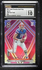 2021 Panini Chronicles Draft Picks Spectra Pink Kyle Trask CSG 10 Gem Mint 0a6