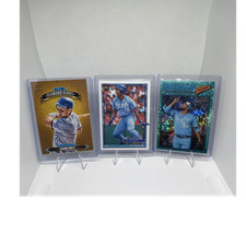 Topps Panini Brett Jackson Estevez Kansas City Royals Diamond Kings MLB 3 Cards