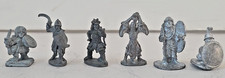 Ral Partha D D Metal Miniature Figures Lot of 6 PC Characters 1977-1979 Lot 1