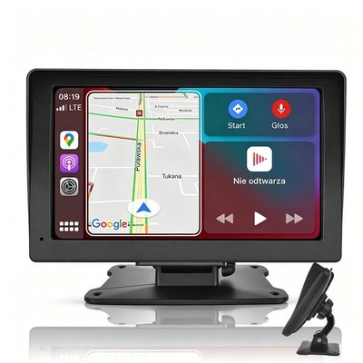 Wireless Apple CarPlay 7'' Android Auto Tragbar Touchscreen Autoradio Bluetooth