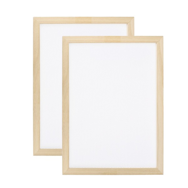 Holzpapierrahmen 15,7X11,8 Zoll Diy FüR Karten/Lesezeichen 2Er Pack-image
