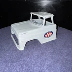 VINTAGE 1960’s TONKA TRUCK CAB PART SEMI,pickup, AA WHITE ORIGINAL PAINT,DECALS