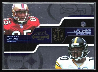 2006 Playoff Contenders #RNQ-19 Vernon Davis  Holmes  Williams Hawk/1000