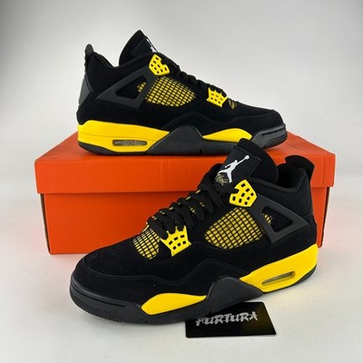 *B-Grade* Nike Air Jordan 4 Retro Thunder DH6927-017 Men's Size 9.5 Shoes #198D