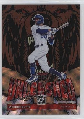 2022 Panini Donruss Unleashed /999 Mookie Betts #UL-4 0wn0