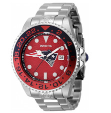 Invicta NFL New England Patriots Men's 47mm Grand Diver Automatic Watch 45031