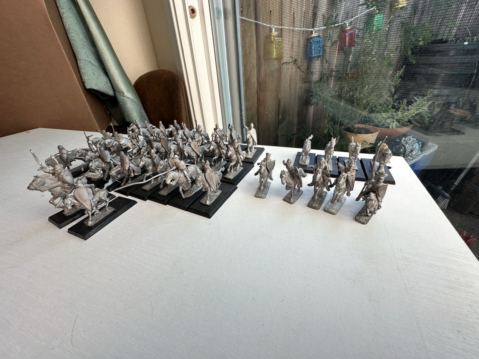 vintage fantasy metal miniatures-ral Partha Lot-warhammer
