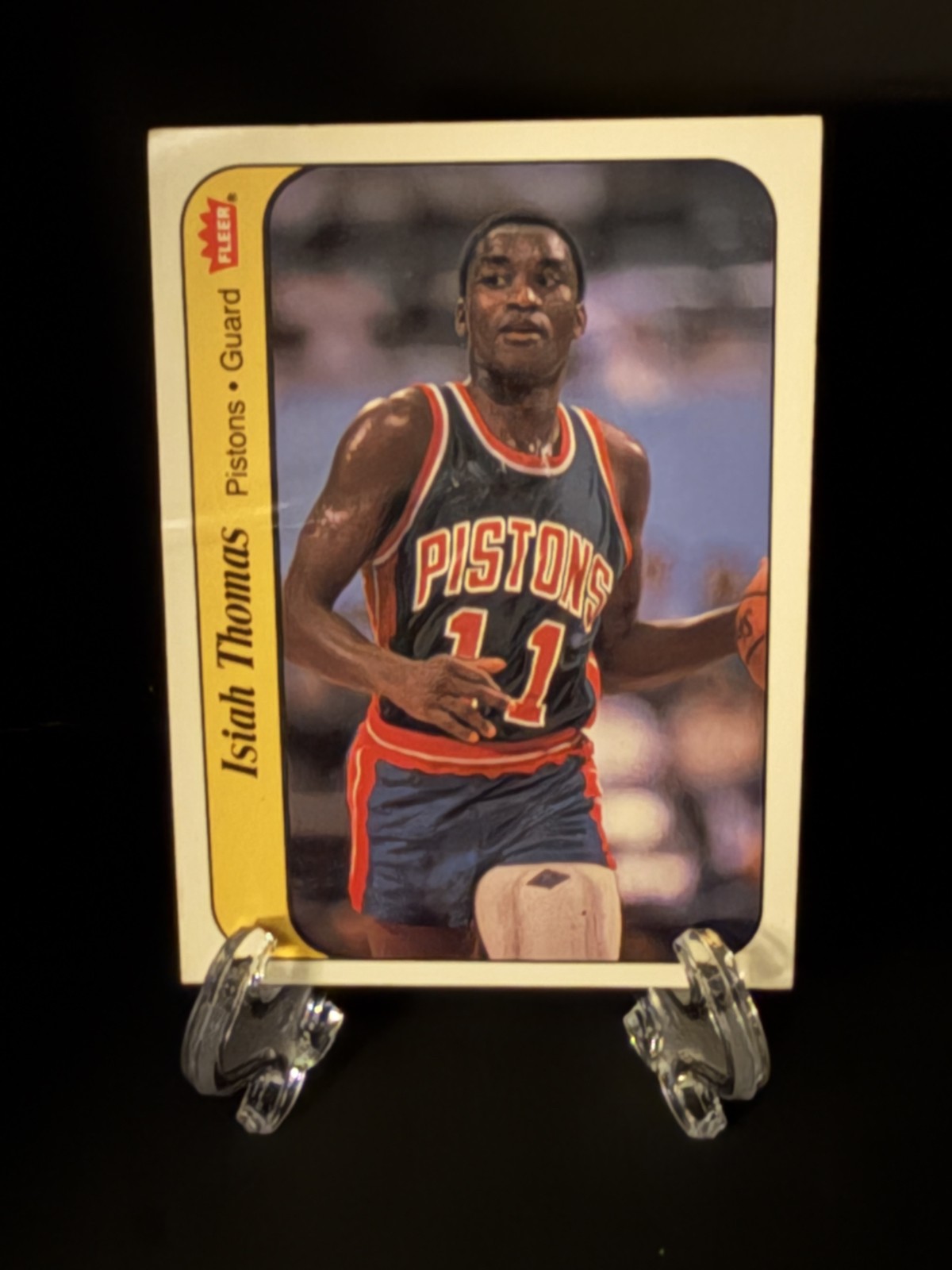 1986-87 Fleer - Stickers Isiah Thomas #10 (RC)