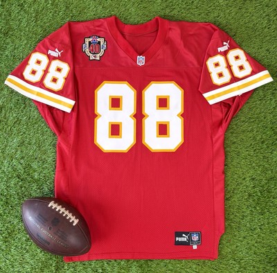 Kansas City Chiefs Tony Gonzalez Vintage 1999 Authentic Puma NFL