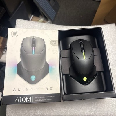 DELL Alienware Gaming Mouse AW610M, Wired/Wireless, 16000 dpi Missing Usb Dongle