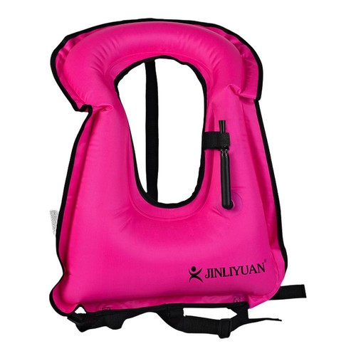 Clearance Snorkel Vest Youth Inflatable Snorkeling High Viz Yellow Kids Boy F7Y9 - Picture 14 of 27