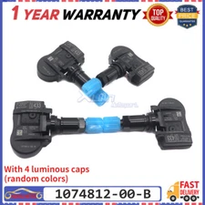 TIRE PRESSURE SENSOR TPMS NEW Set 4PCS FOR TESLA MODEL 3 S X 433MHZ 1074812-00-B