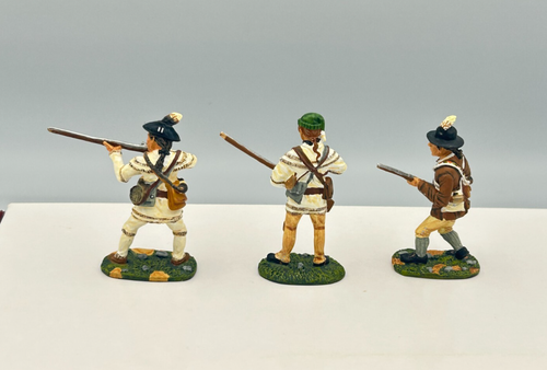 Britains #17449 American Revolution Morgan's Riflemen Set in Box - Picture 3 of 24