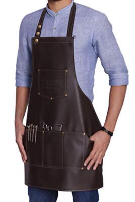 FACON Barber Apron Brown