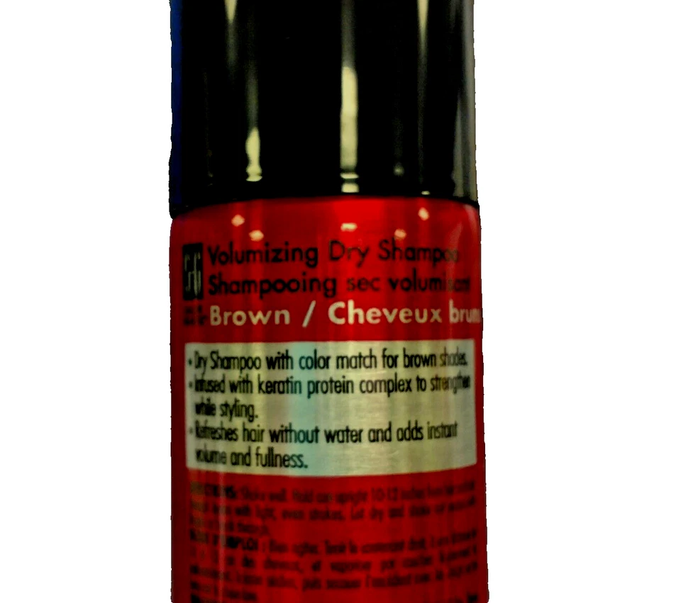 Champú Salon Grafix MARRÓN Play It Big Dry TAMAÑO COMPLETO 5,3 oz puede dar volumen al cabello Foto 3 de 4