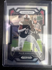 2024 Panini Prizm Draft Picks Ollie Gordon II Silver Prizm #102
