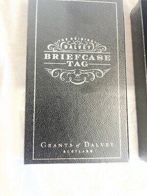 The Original DALVEY Briefcase Tag made in Scotland Grants Of