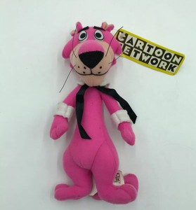 Snagglepuss Pink Cougar Cartoon Toy Network Plush Stuffed Animal Doll Nwt 9 Ebay