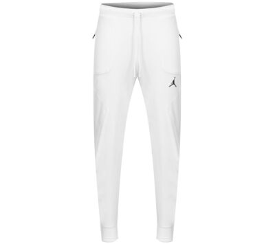 Jordan Dri-FIT Fleece Training Pant - Freizeit Jogging Sport Hose Weiß DQ7890-13